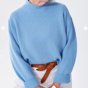Alice Walk Cashmere Crewneck - Alice Walk Blue